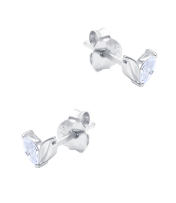 Gorgeous CZ Stone Silver Stud Earring STS-6209